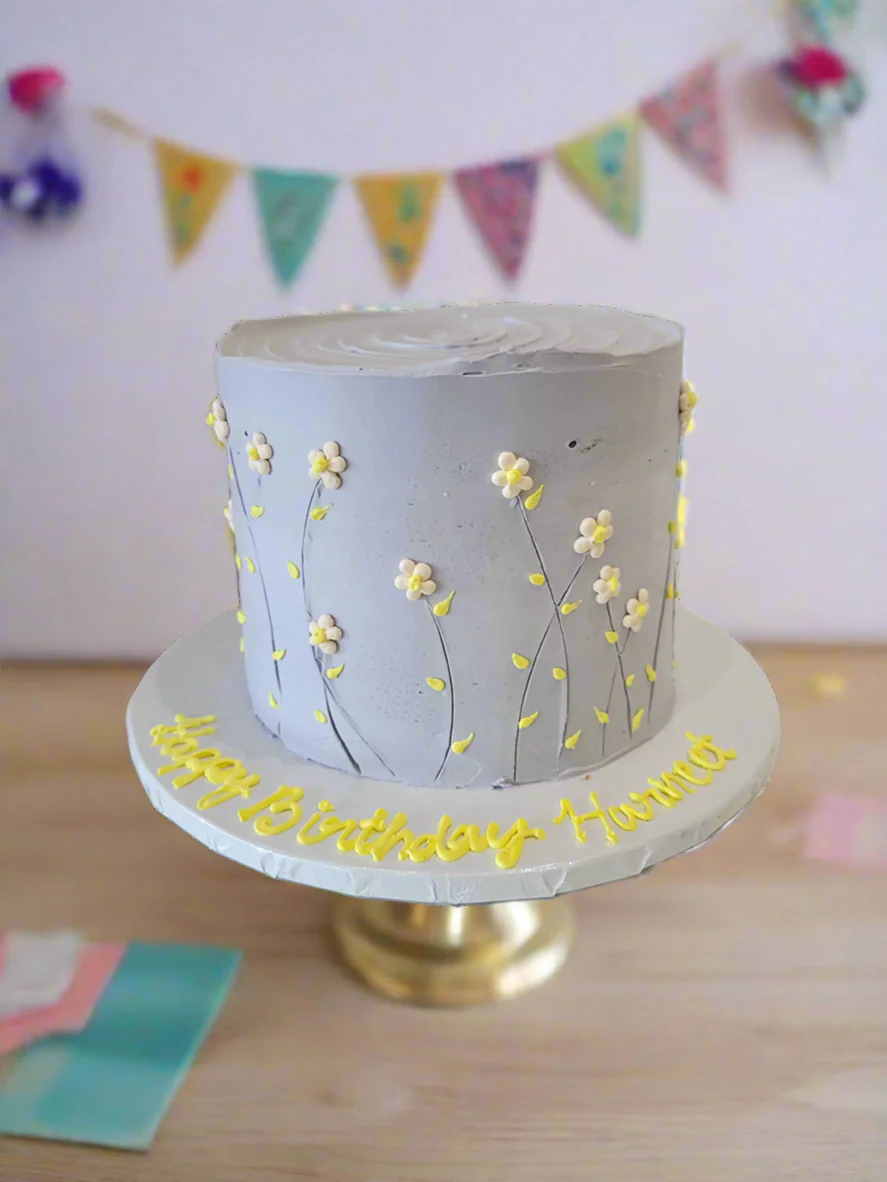 Harneet Flower Cake - Image 3