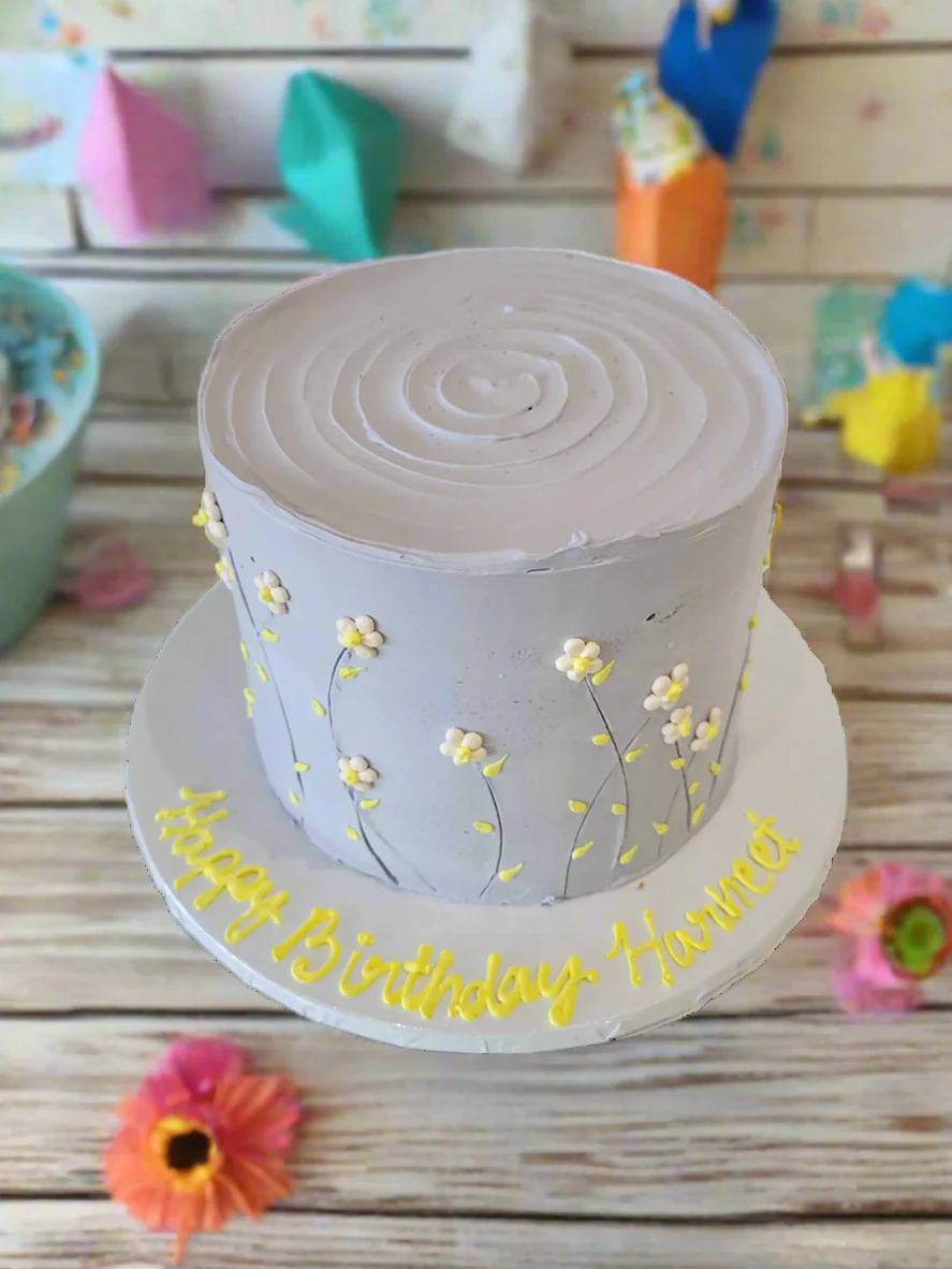 Harneet Flower Cake - Image 4