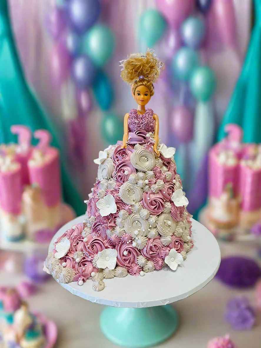 Harshi Barbie Cake - Image 3