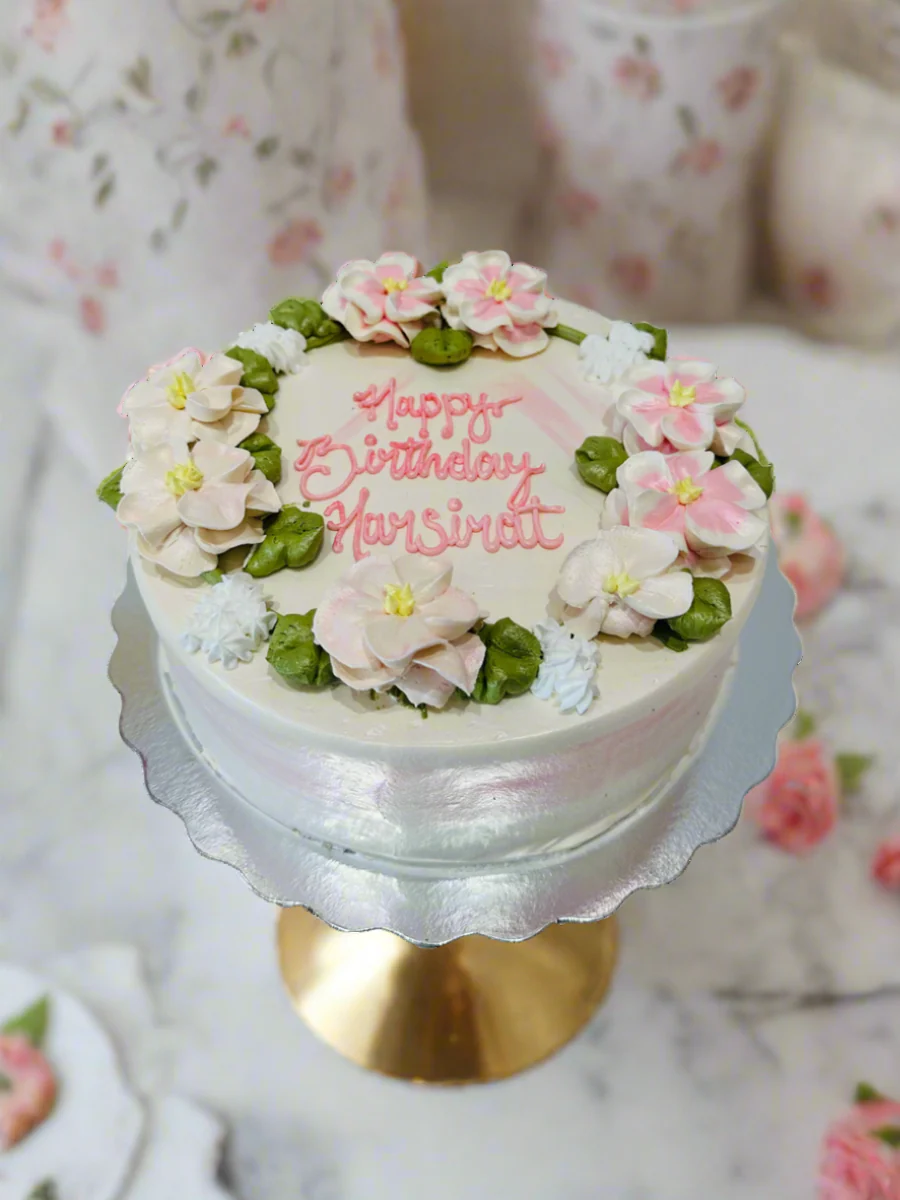 Harsirat Floral Cake - Image 2