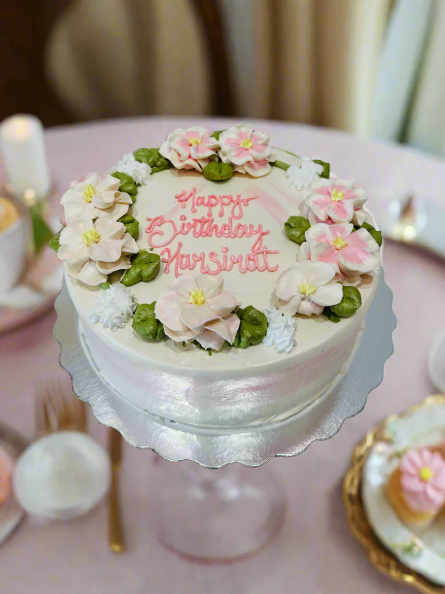 Harsirat Floral Cake - Image 3