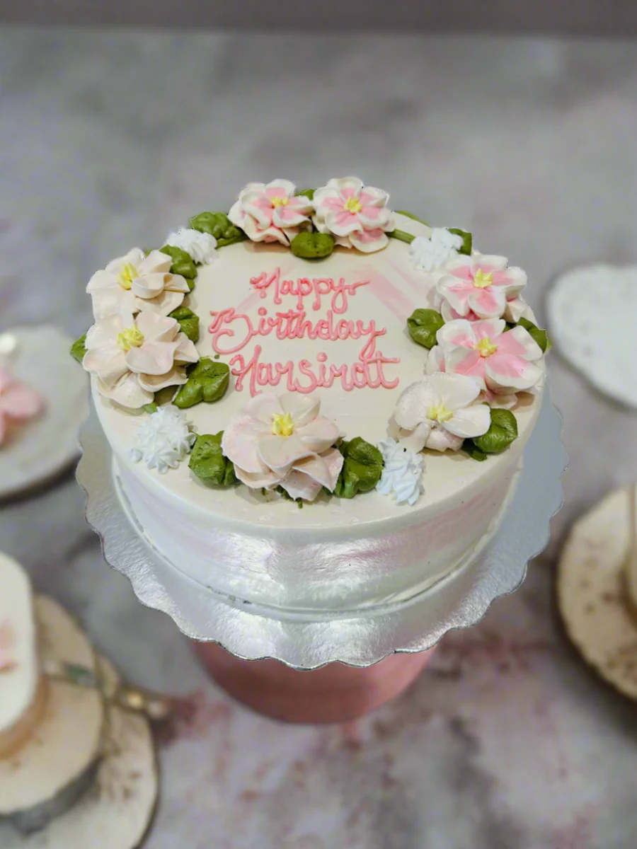 Harsirat Floral Cake - Image 4