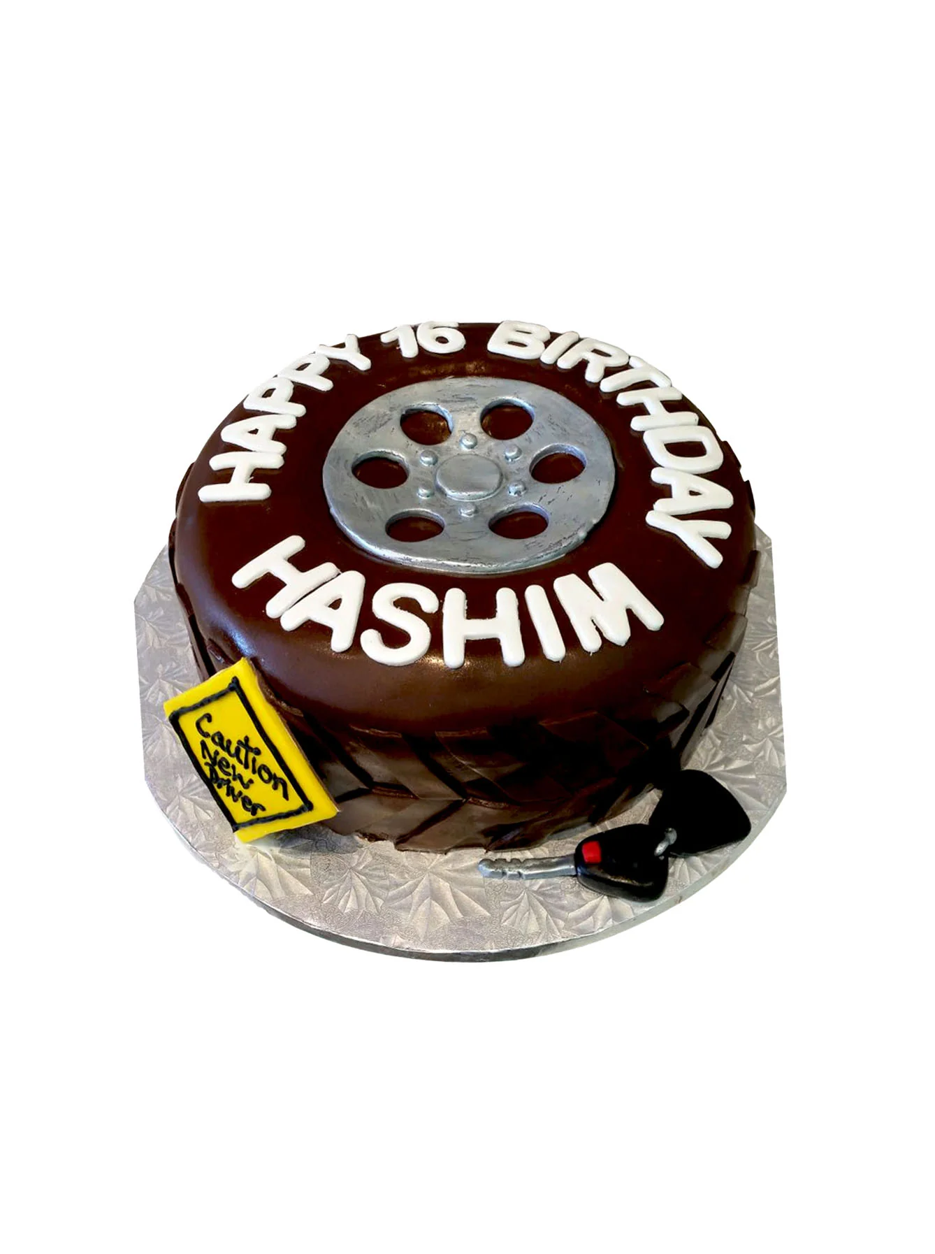 Hashim Tyre Fondant Cake - Image 5