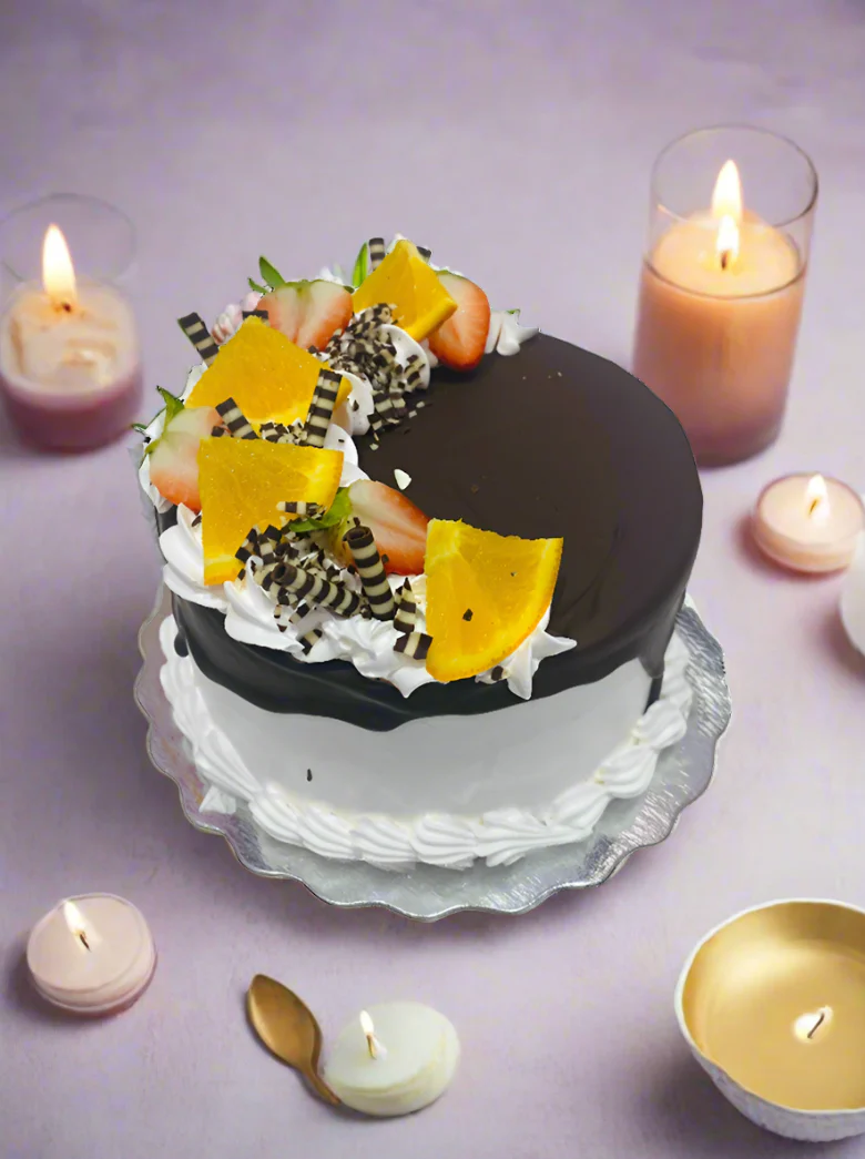Himani Fruit Birthday Cake - Image 5