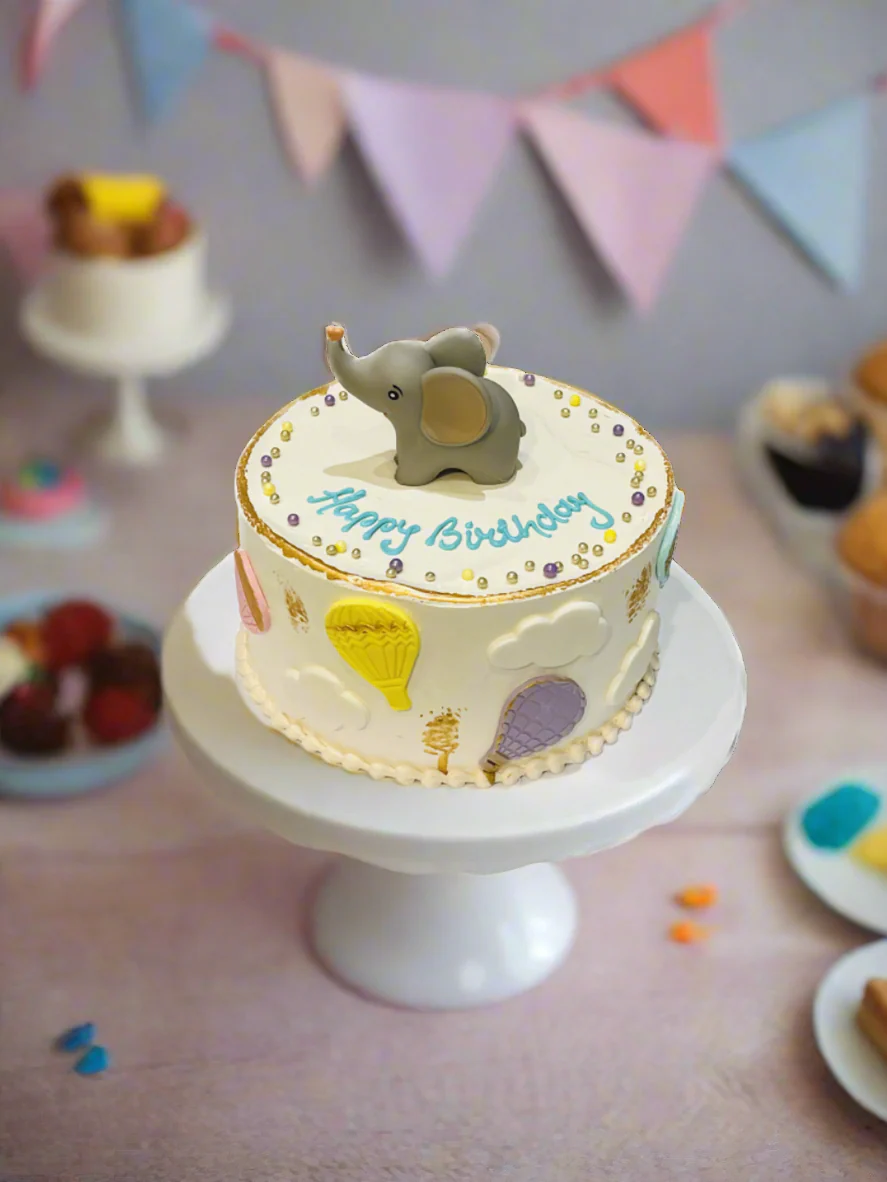 Hot Air Balloon Birthday Cake - Image 2
