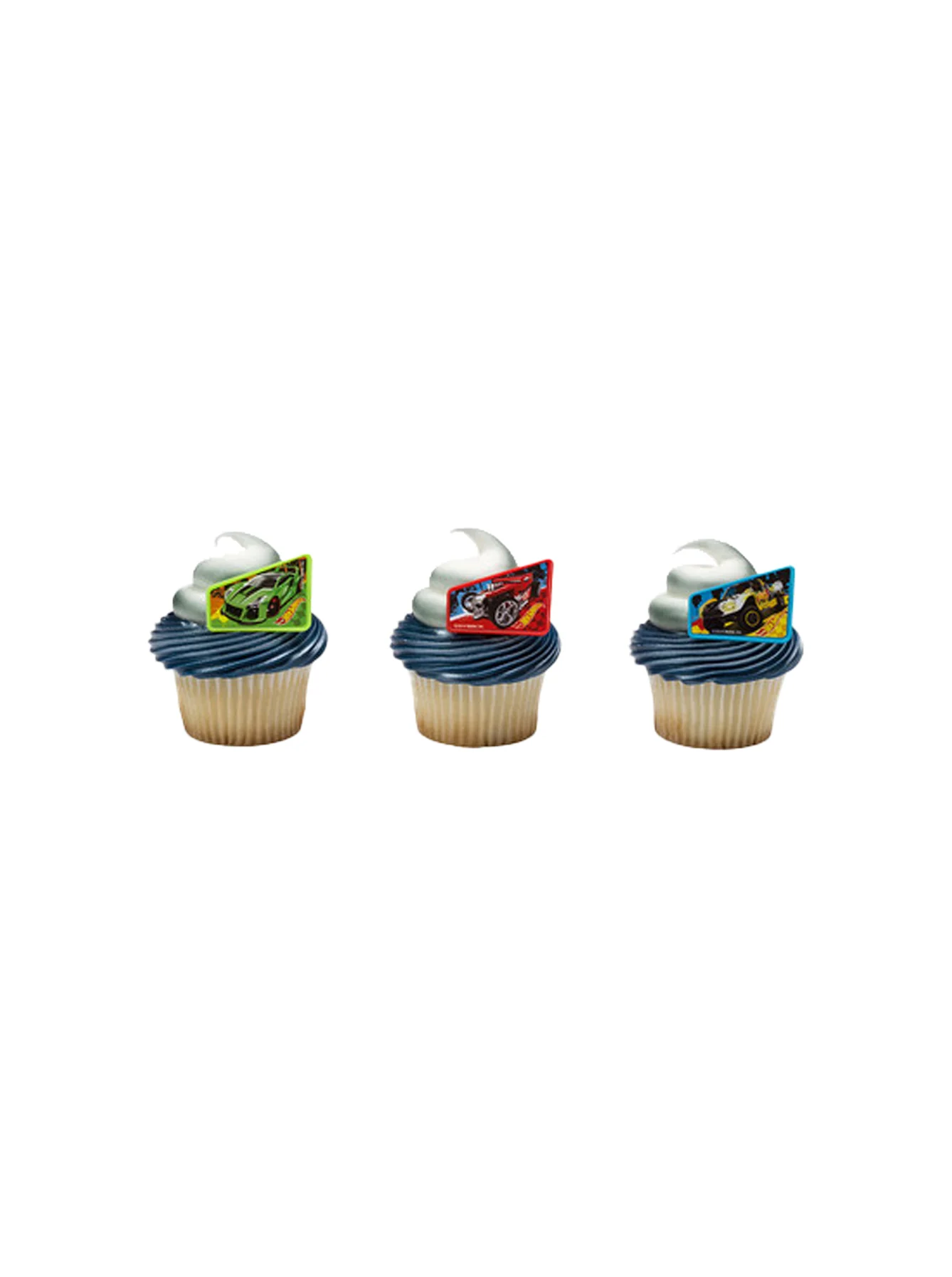 Hot Wheels Way 2 Fast Cupcakes - (Pack of 6) - Image 5