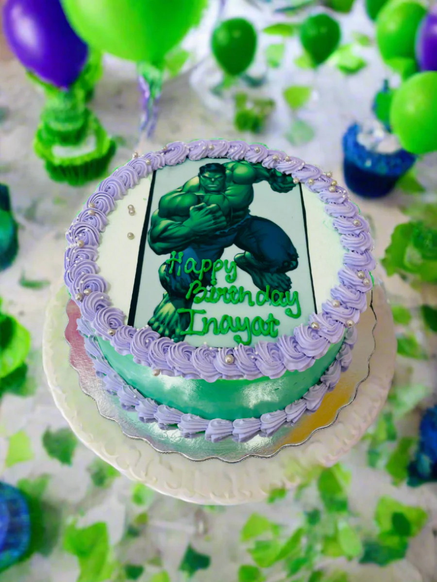 Hulk Photo Cake - Image 4