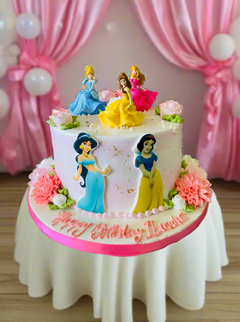 Ibaadat Princess Cream Cake - Image 3