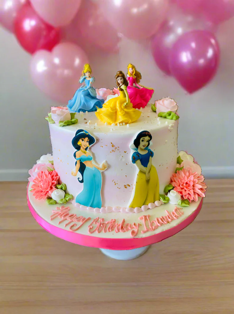 Ibaadat Princess Cream Cake - Image 4