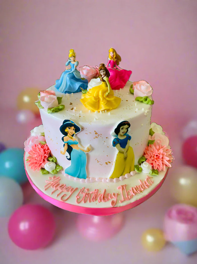 Ibaadat Princess Cream Cake - Image 6