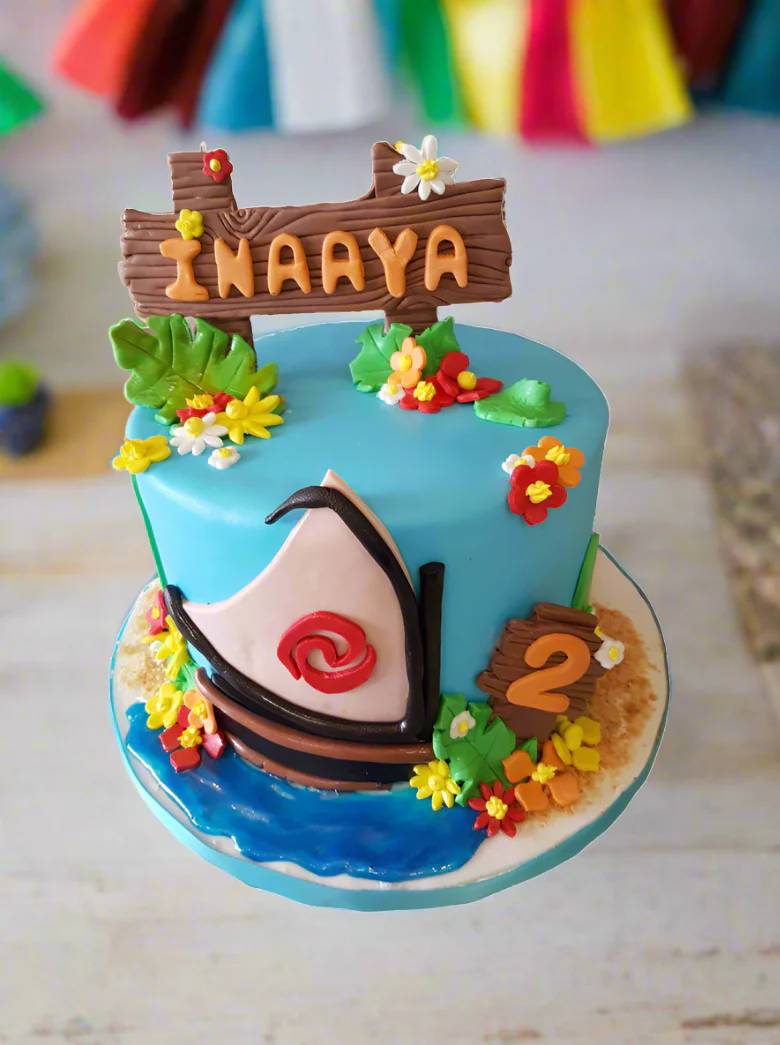 Inaaya Fondant Cake - Image 2