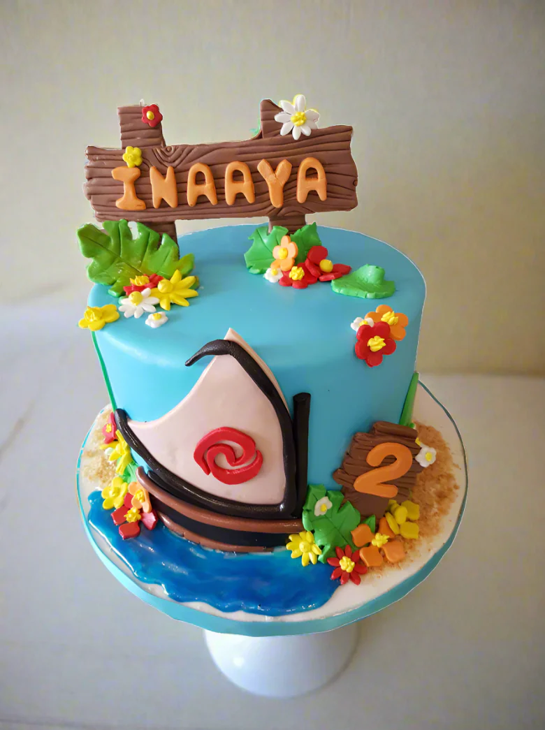 Inaaya Fondant Cake - Image 3
