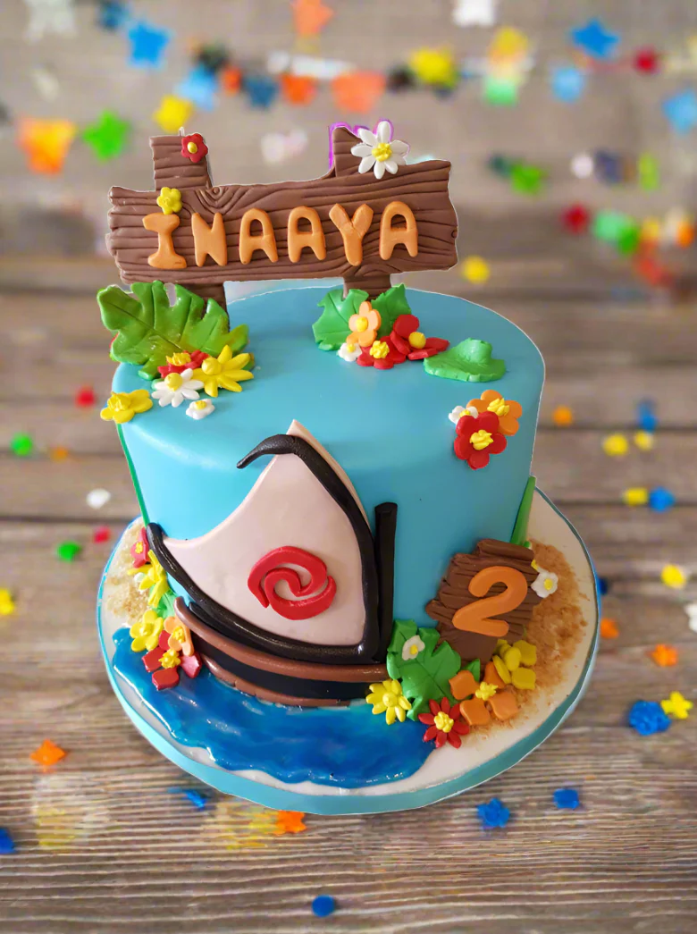 Inaaya Fondant Cake - Image 5