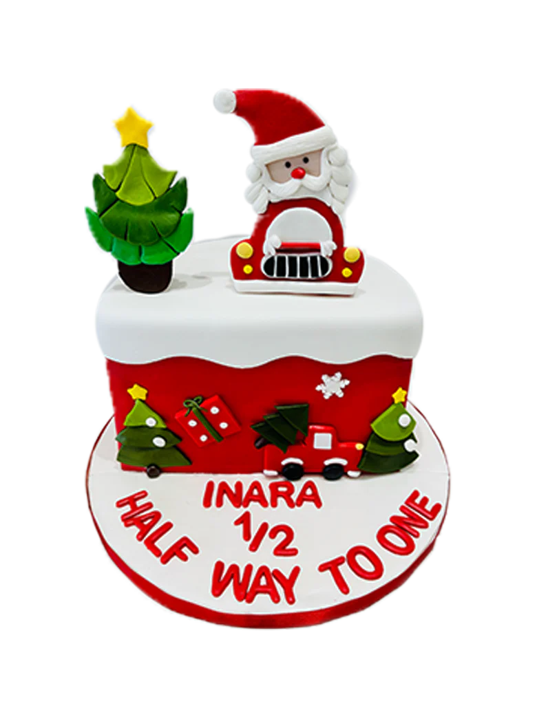 Inara Half Birthday Cake
