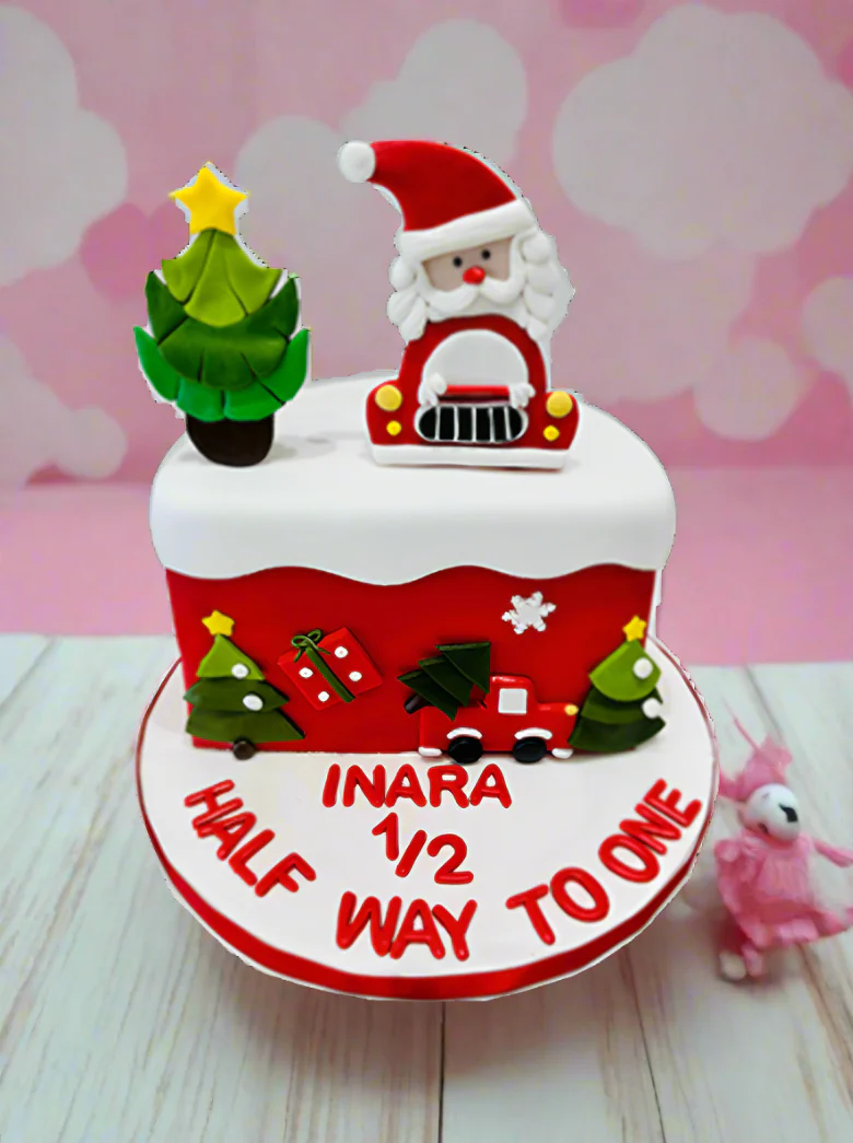Inara Half Birthday Cake - Image 3