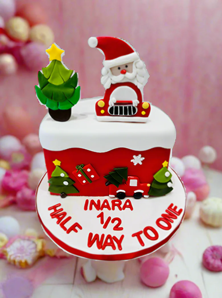 Inara Half Birthday Cake - Image 4