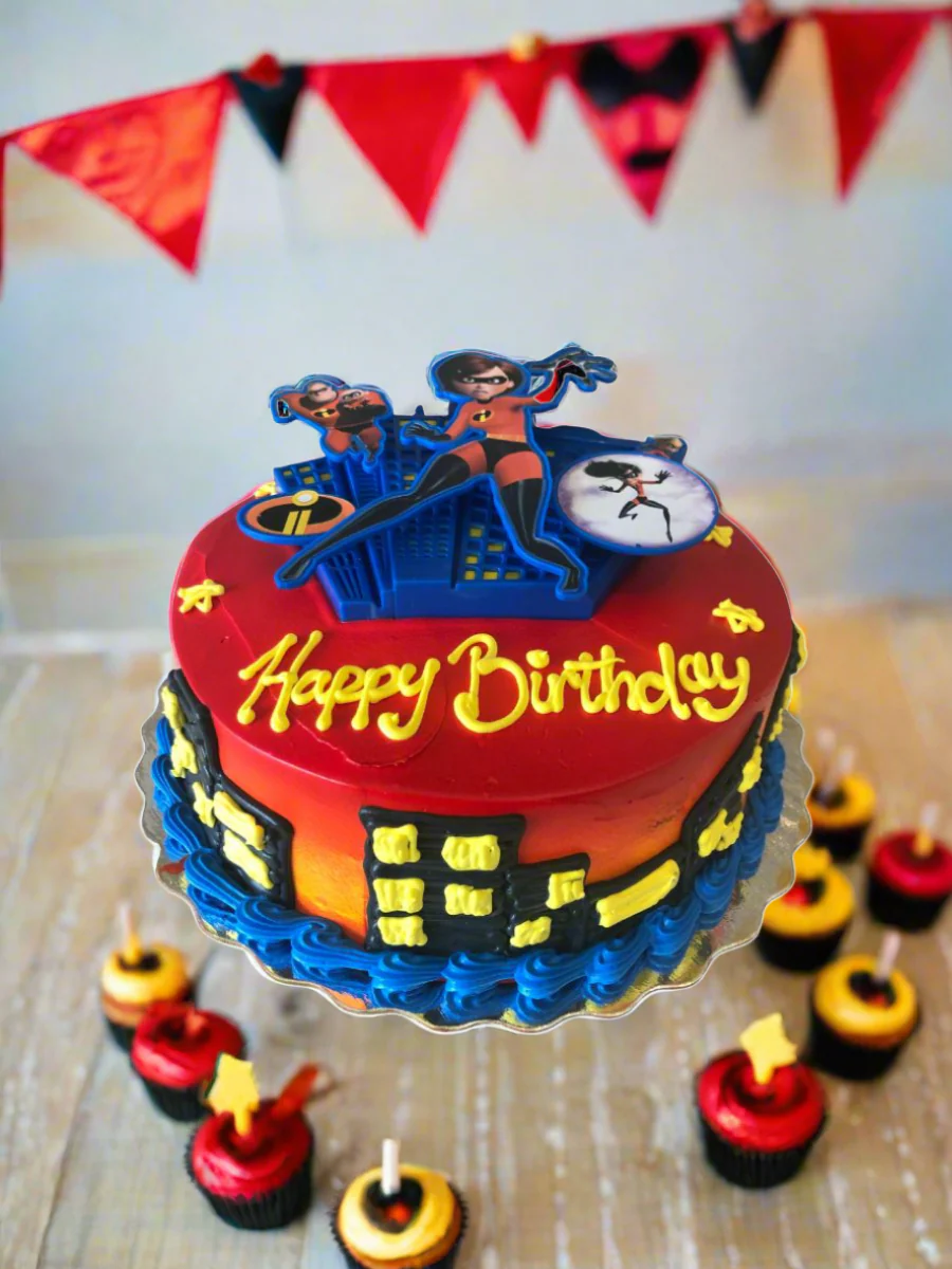 Incredibles Toy Cake - Image 5