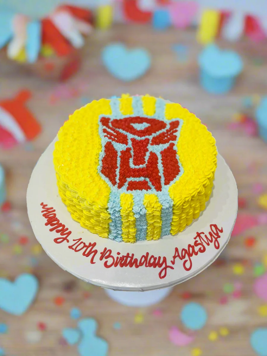 Iron Man Cream Cake - Image 2