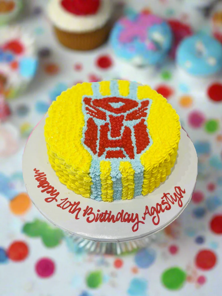 Iron Man Cream Cake - Image 3