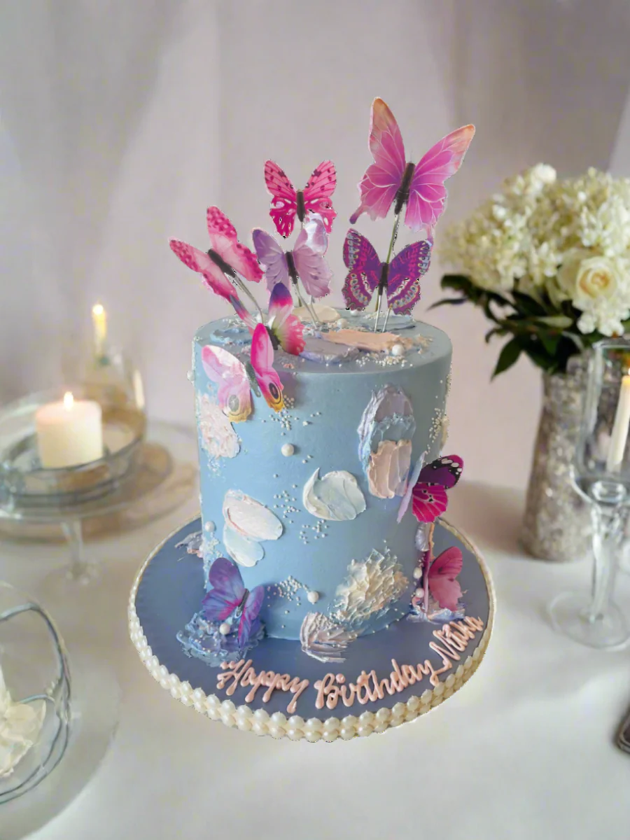 Isabella Butterfly Cake - Image 4