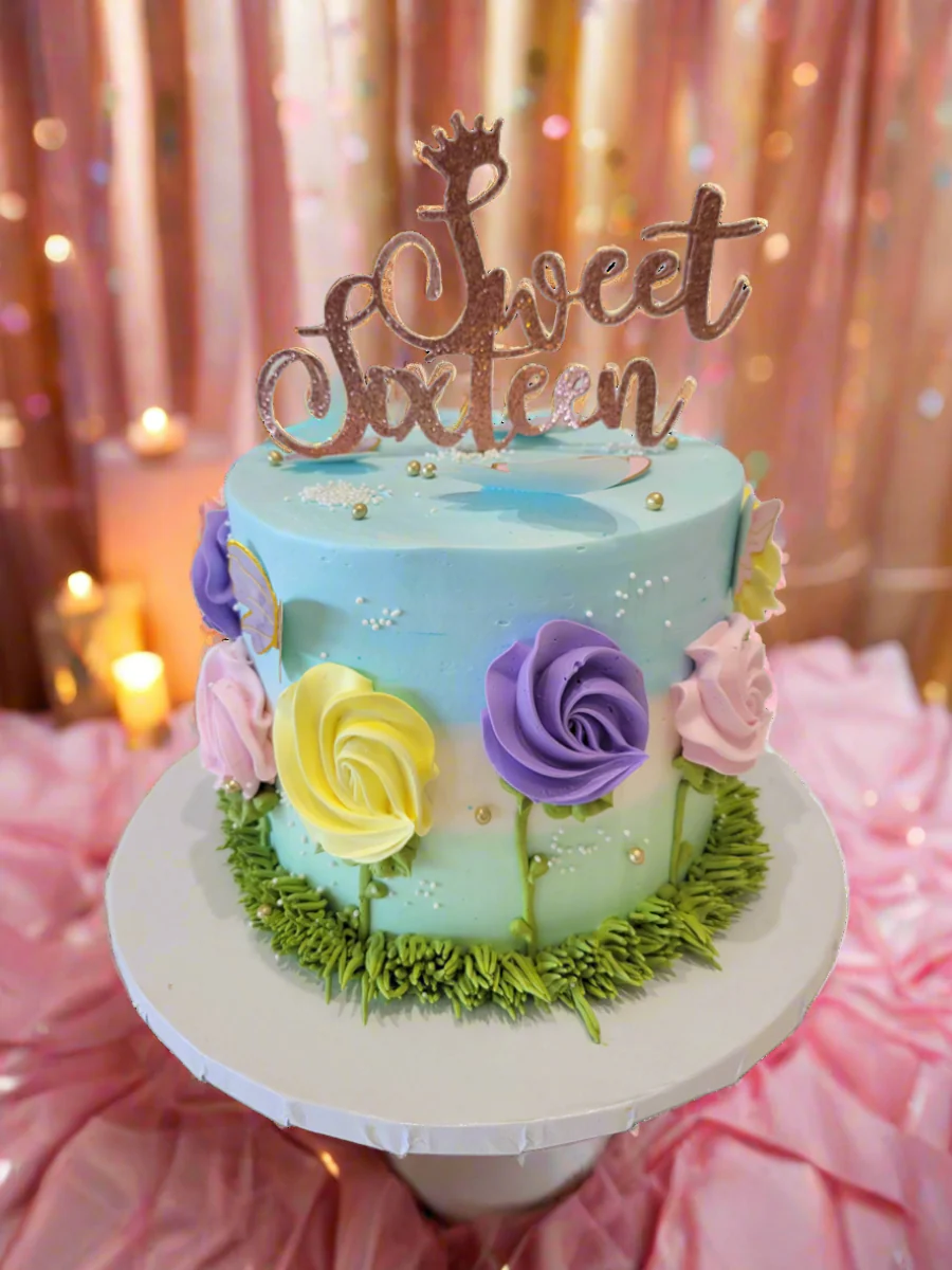 Izzy Sweet Sixteen Cake - Image 4