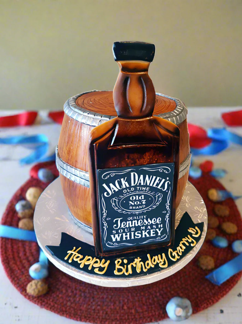 Jack Daniel's Barrel Cake - Image 2