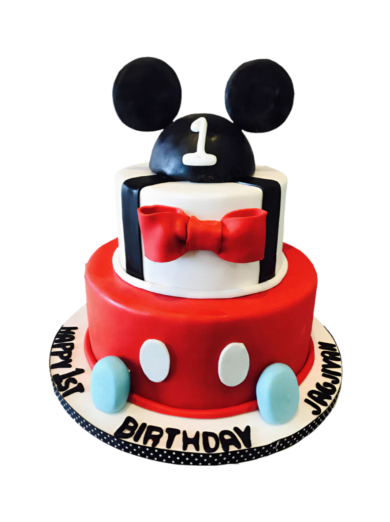 Jag Mickey Tiered Cake