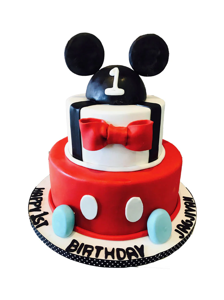 Jag Mickey Tiered Cake - Image 6