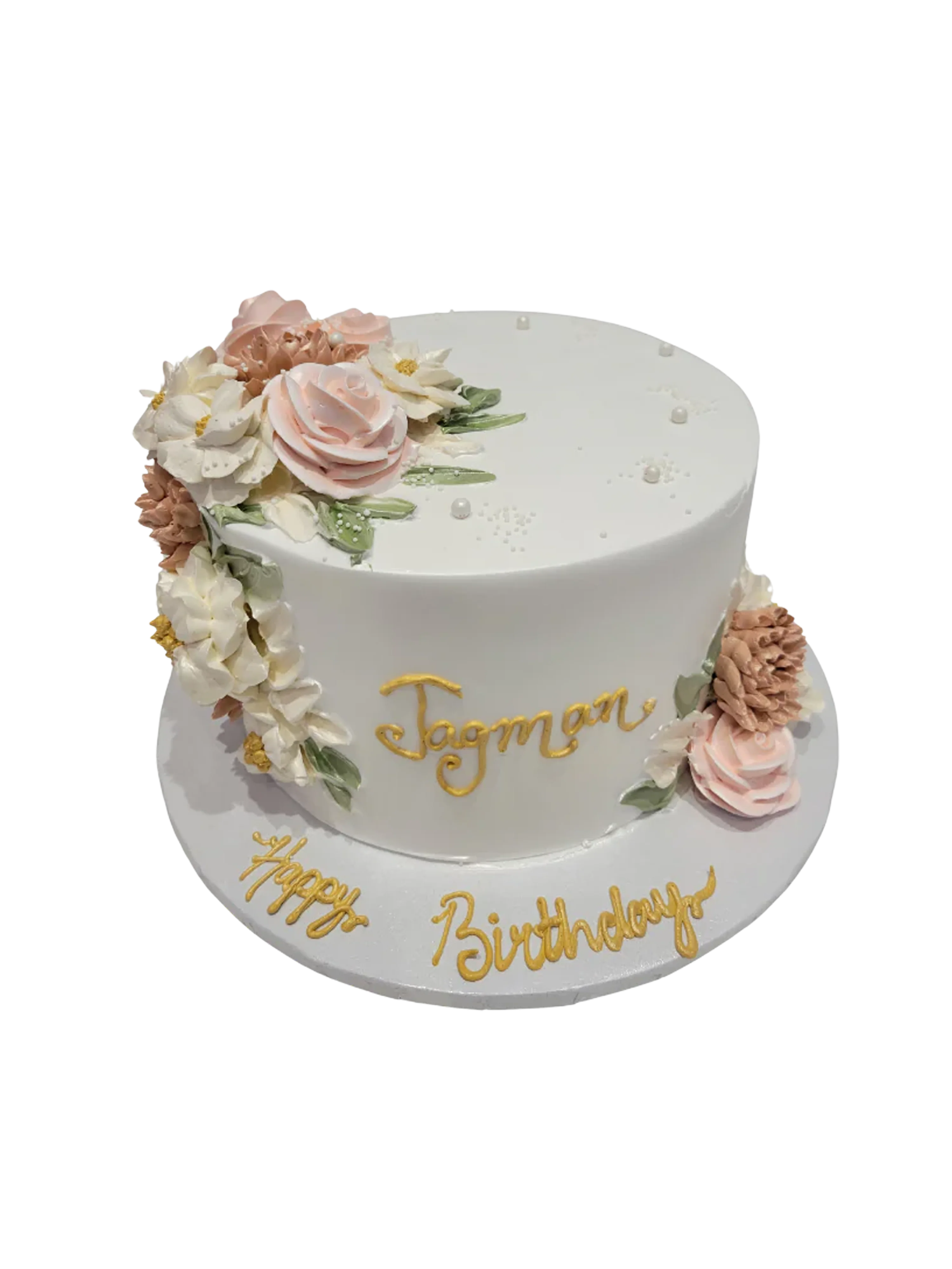Jagman Floral Birthday Cake - Image 4