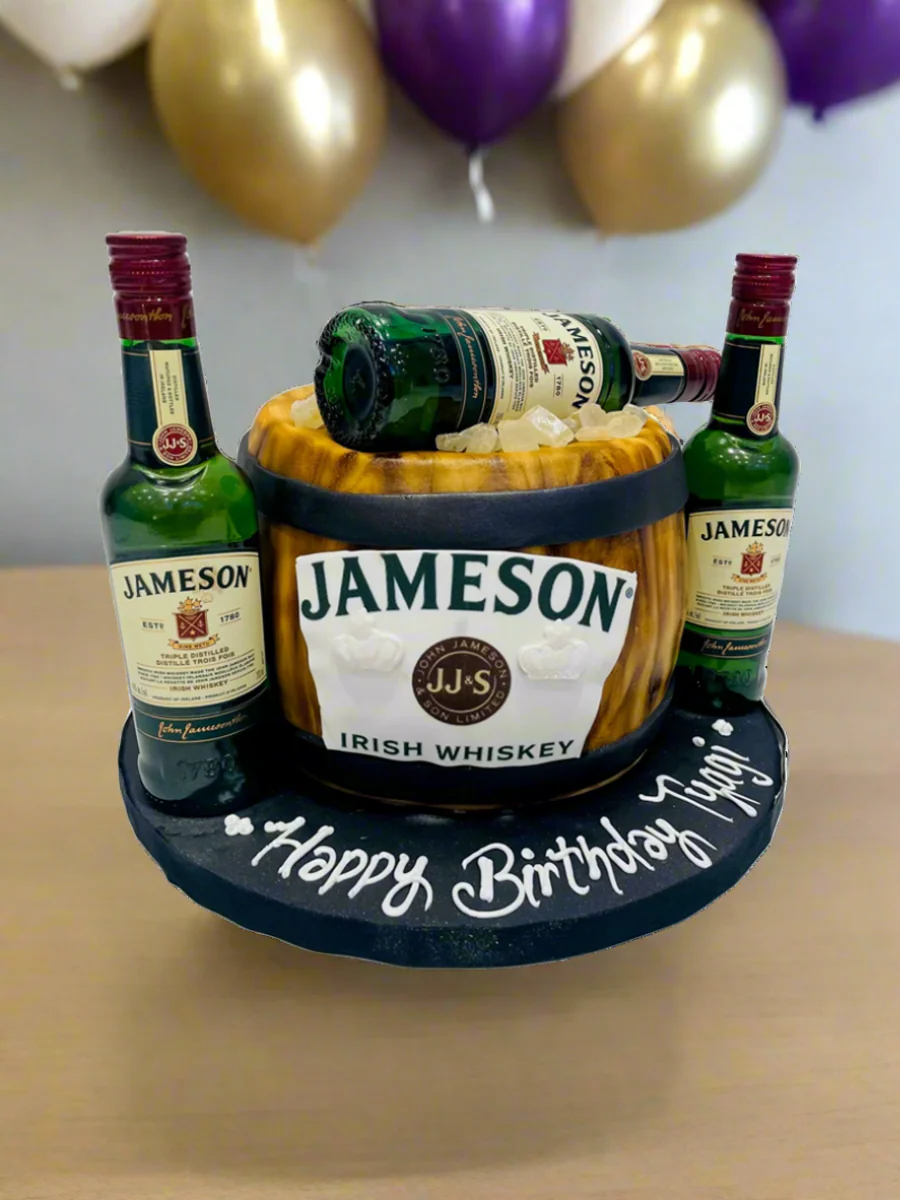Jameson Barrel Bottle Cake - Image 2