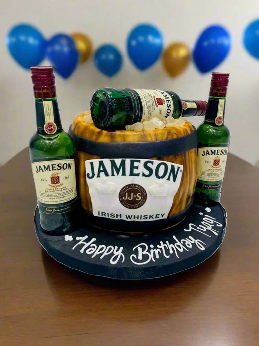 Jameson Barrel Bottle Cake - Image 3