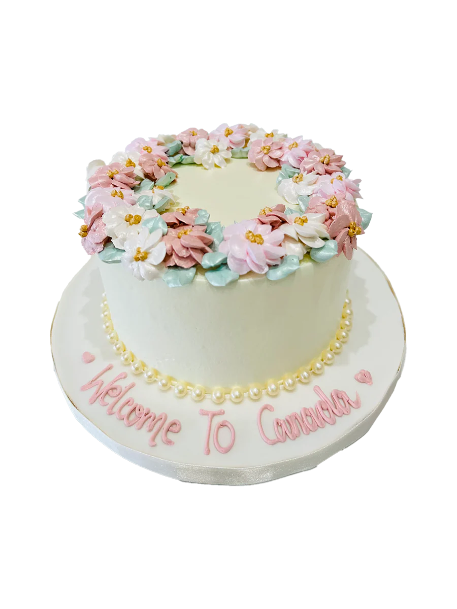 Jane Pastel Floral Cake