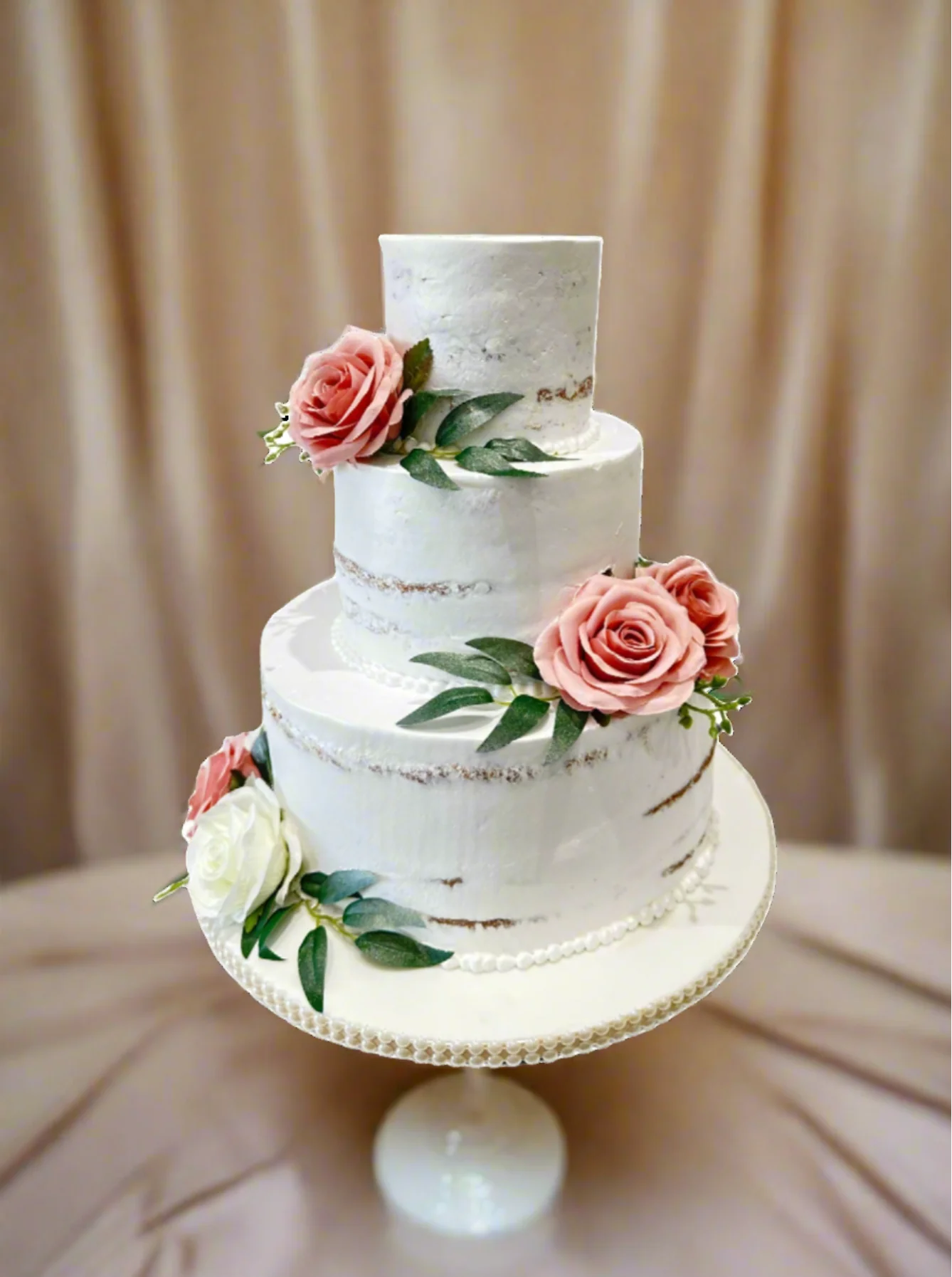Jane Wedding Tiered Cake - Image 4