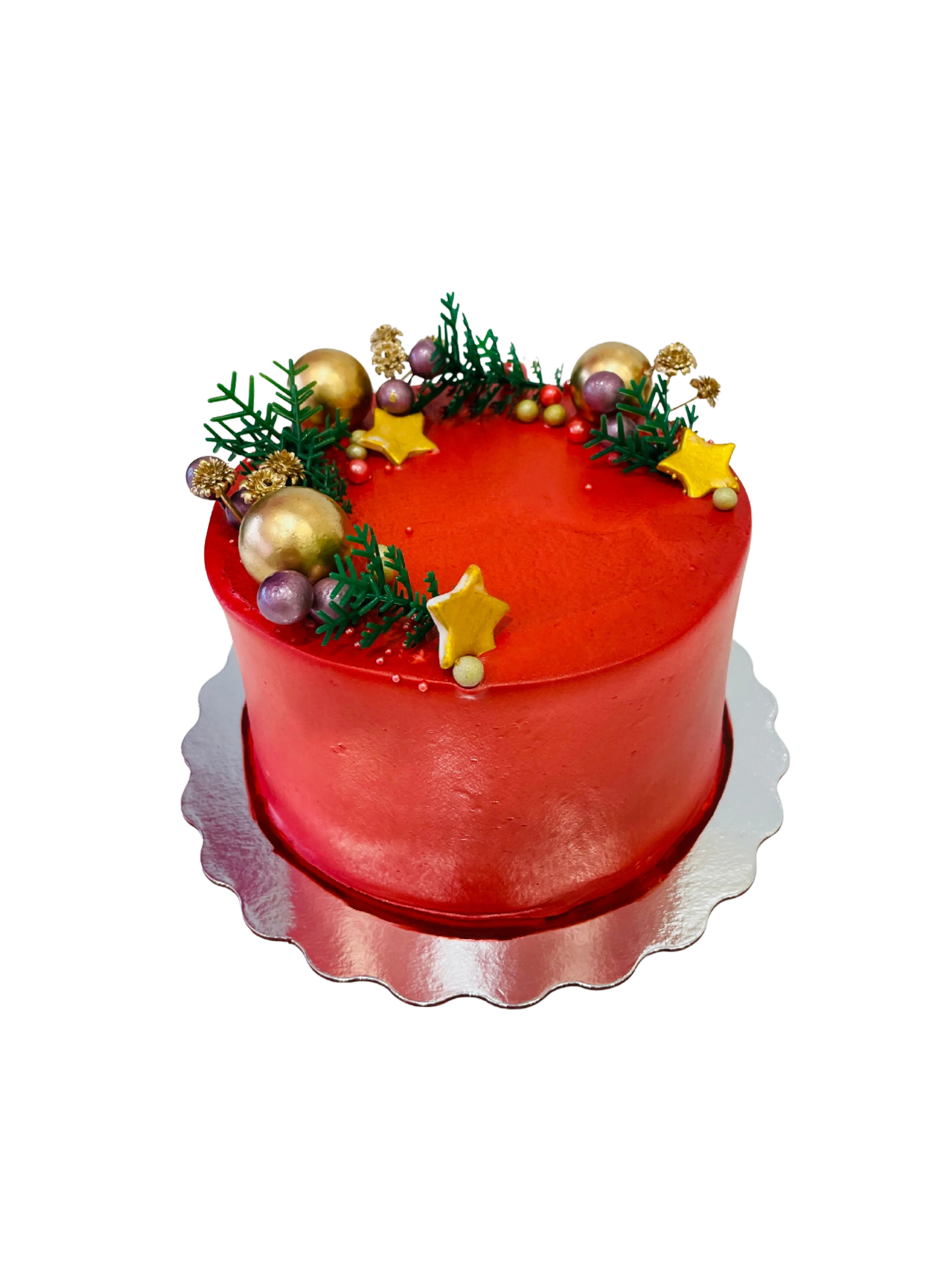 Janelle Christmas Cream Cake