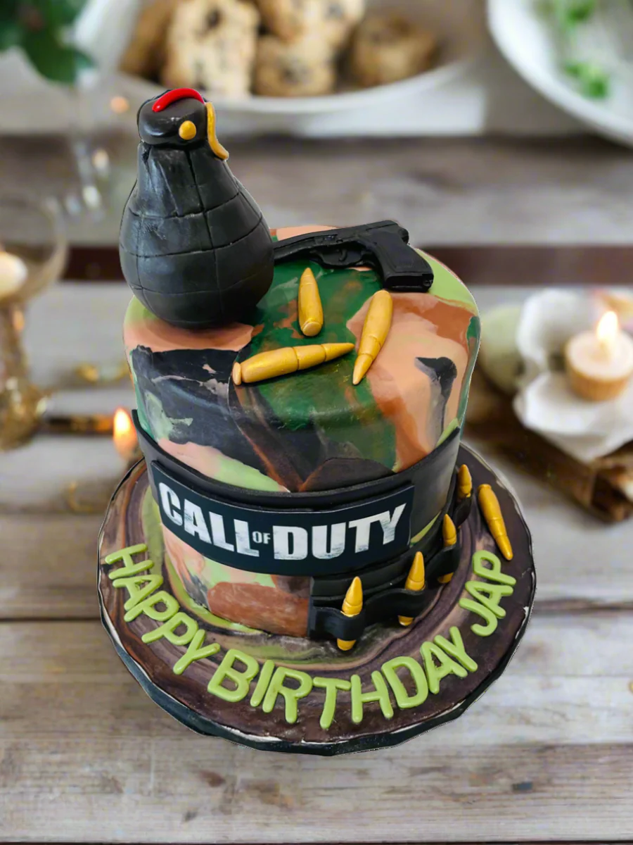 Jap Call of Duty Fondant Cake - Image 2