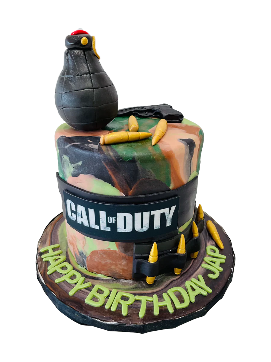 Jap Call of Duty Fondant Cake - Image 4