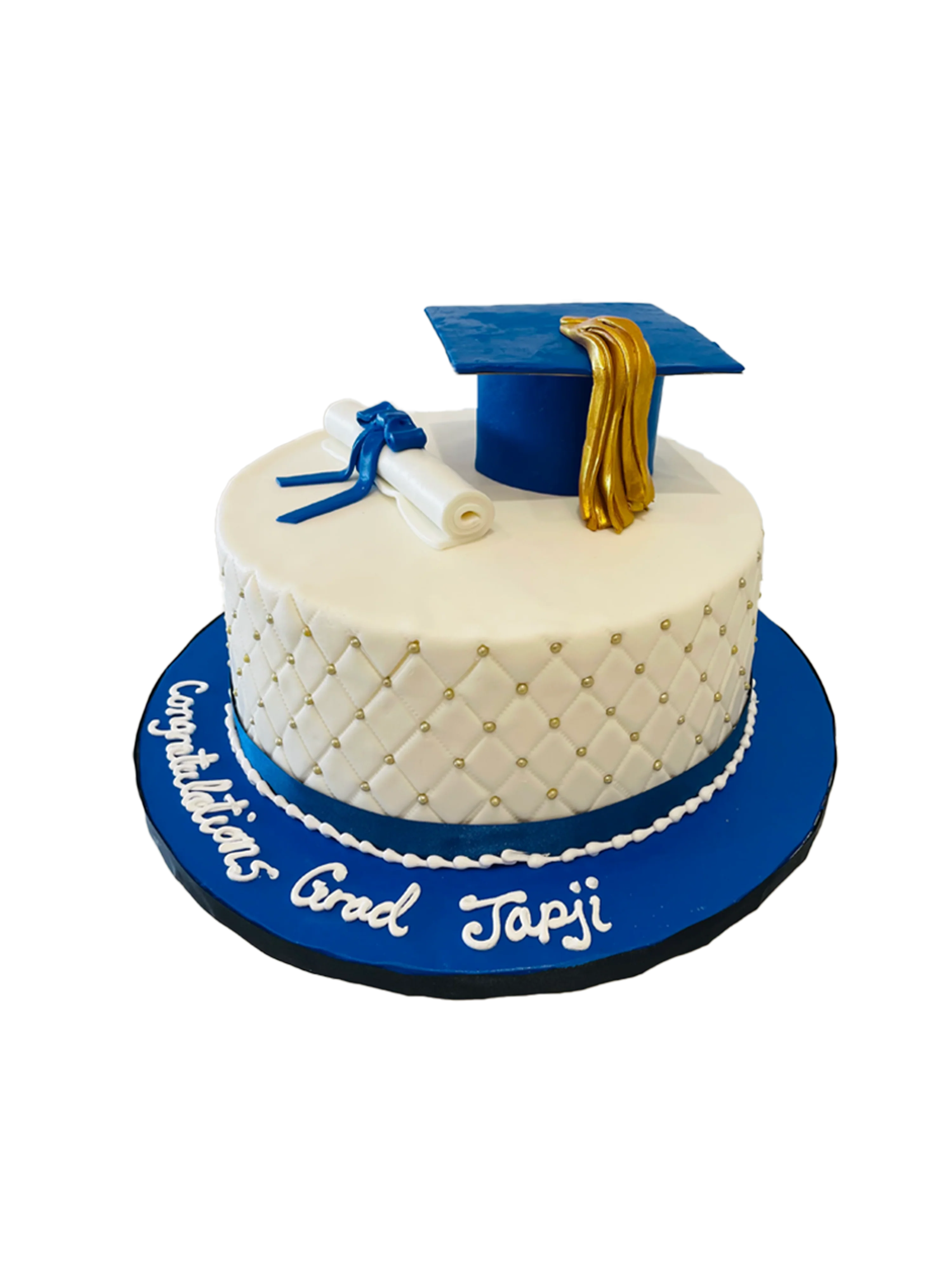 Japji Graduation Fondant Cake