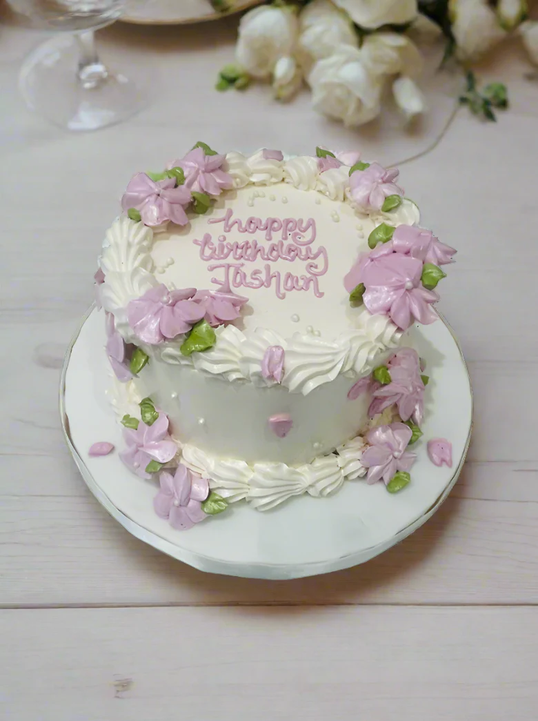 Jashan Pastel Floral Cake - Image 2