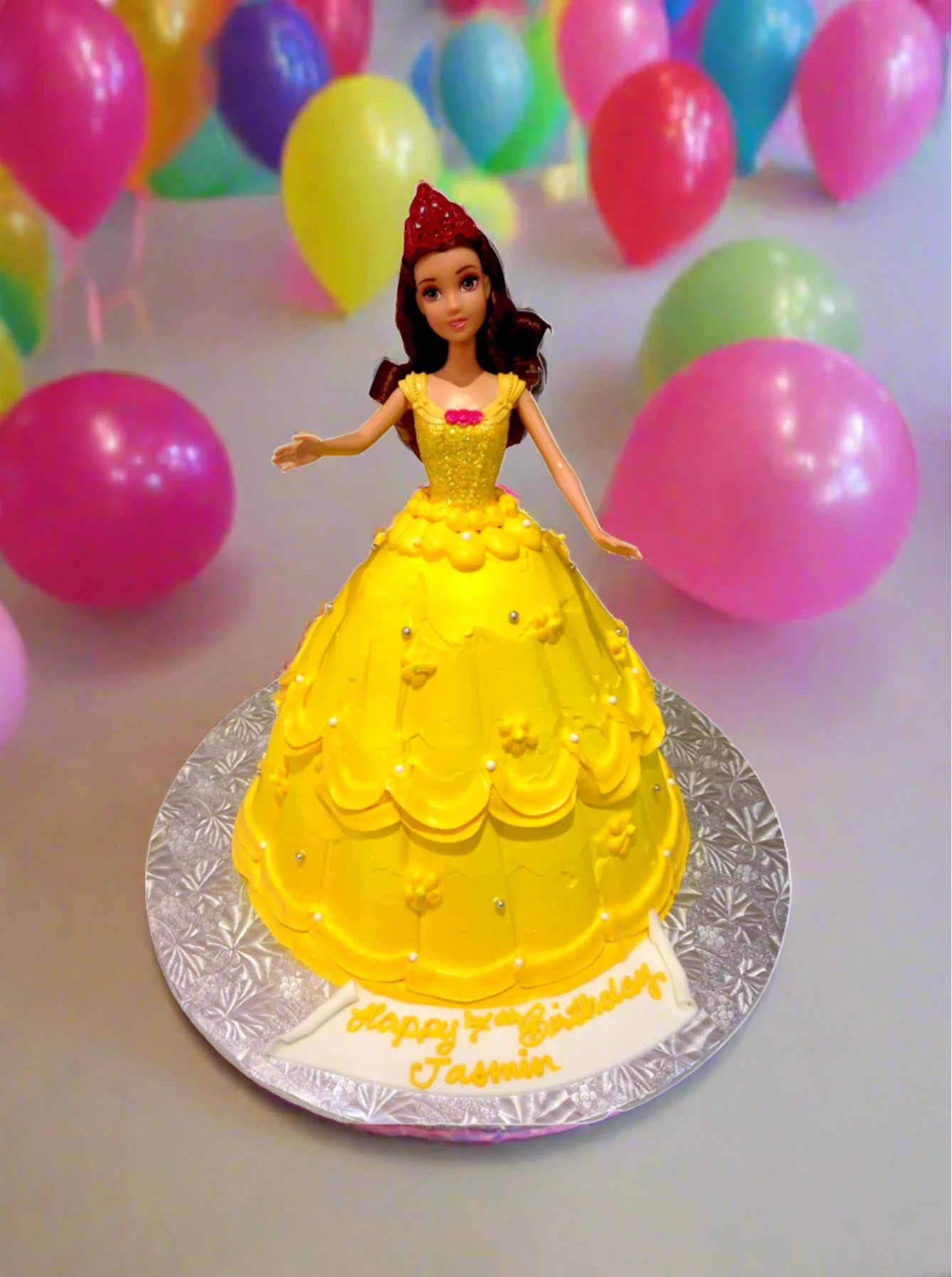 Jasmin Barbie Doll Cake - Image 4