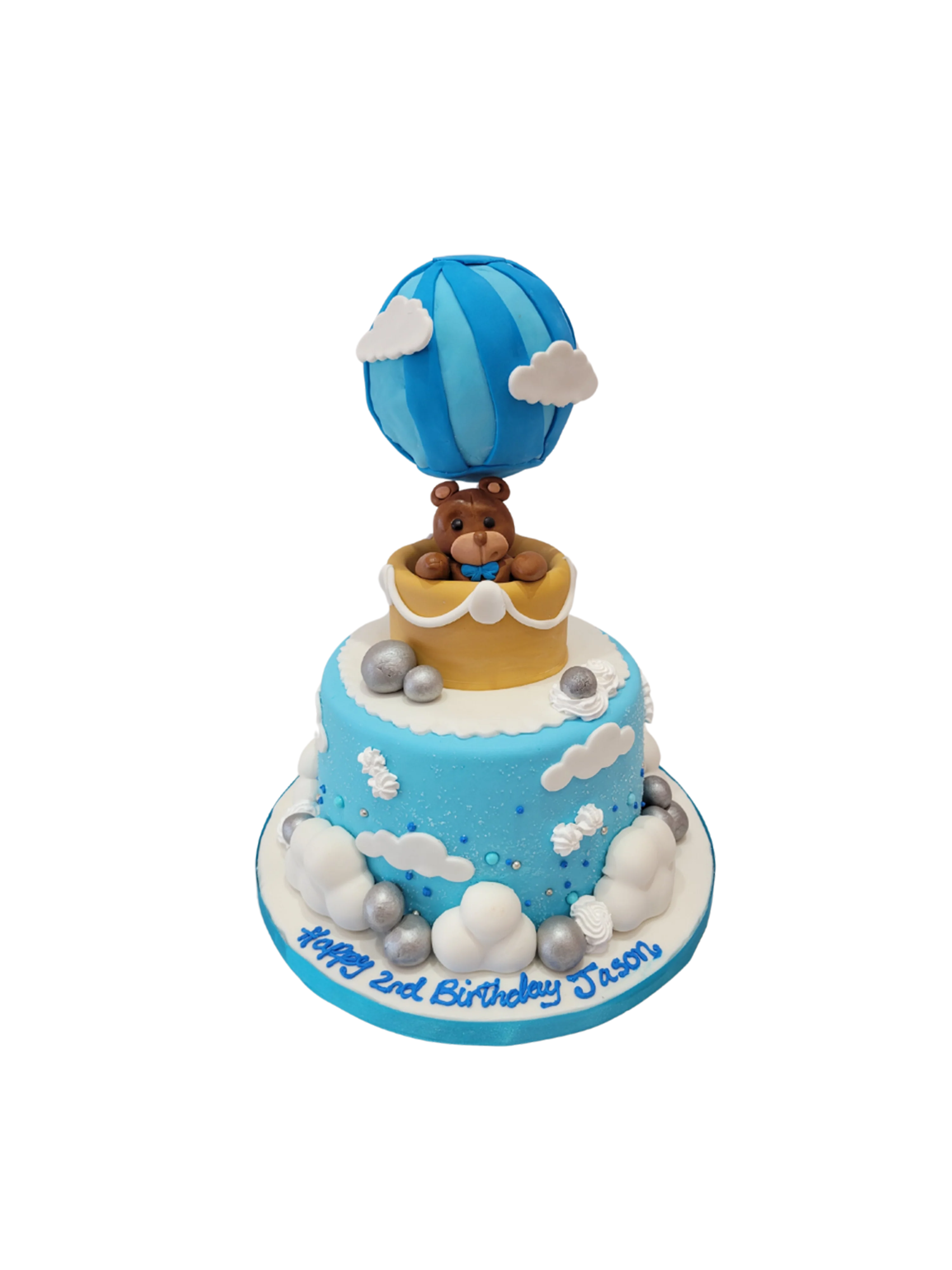 Jason Hot Air Balloon Cake