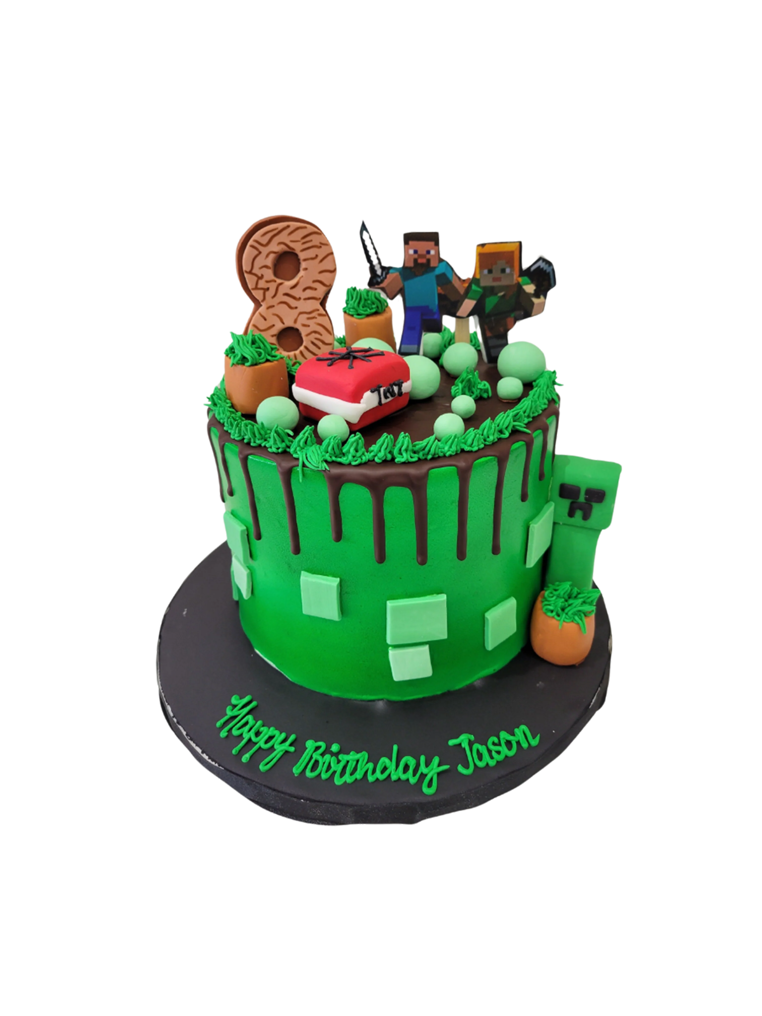 Jason Minecraft Cream Cake