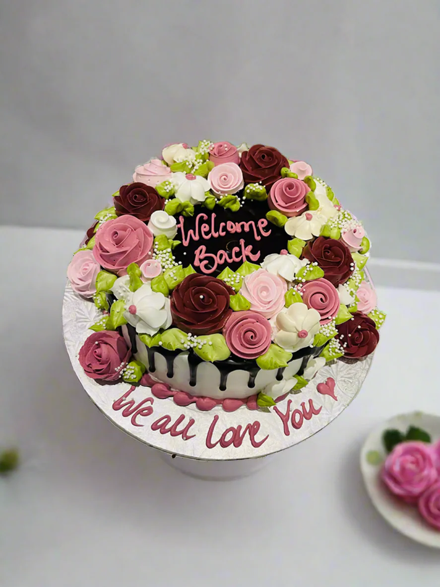 Jass Floral Cake - Image 2