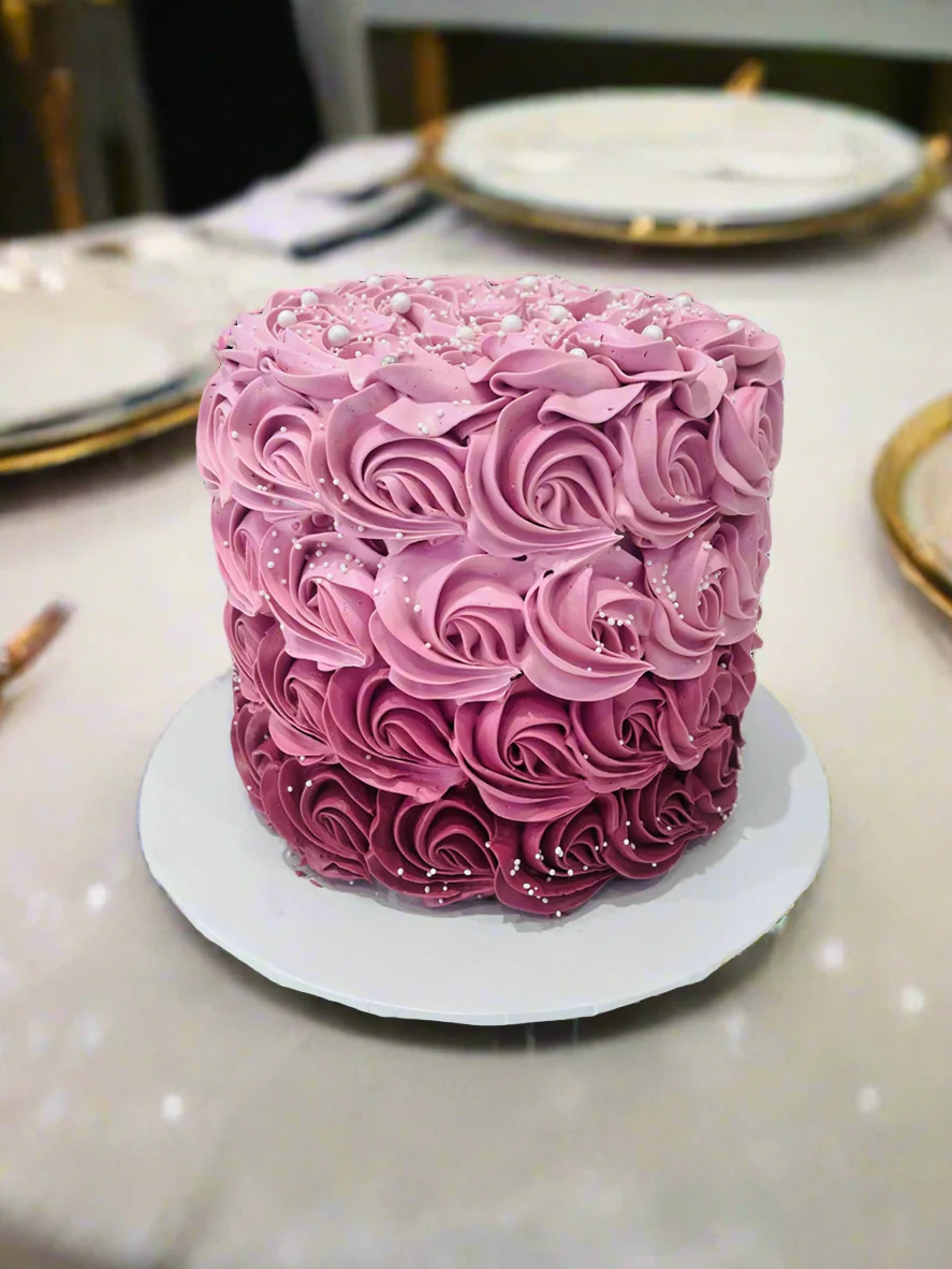 Jazz Rosette Smash Cake - Image 2