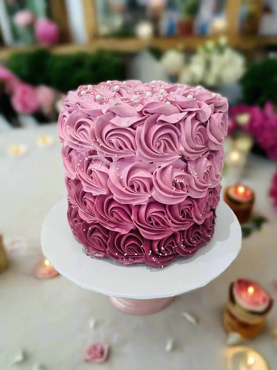 Jazz Rosette Smash Cake - Image 3