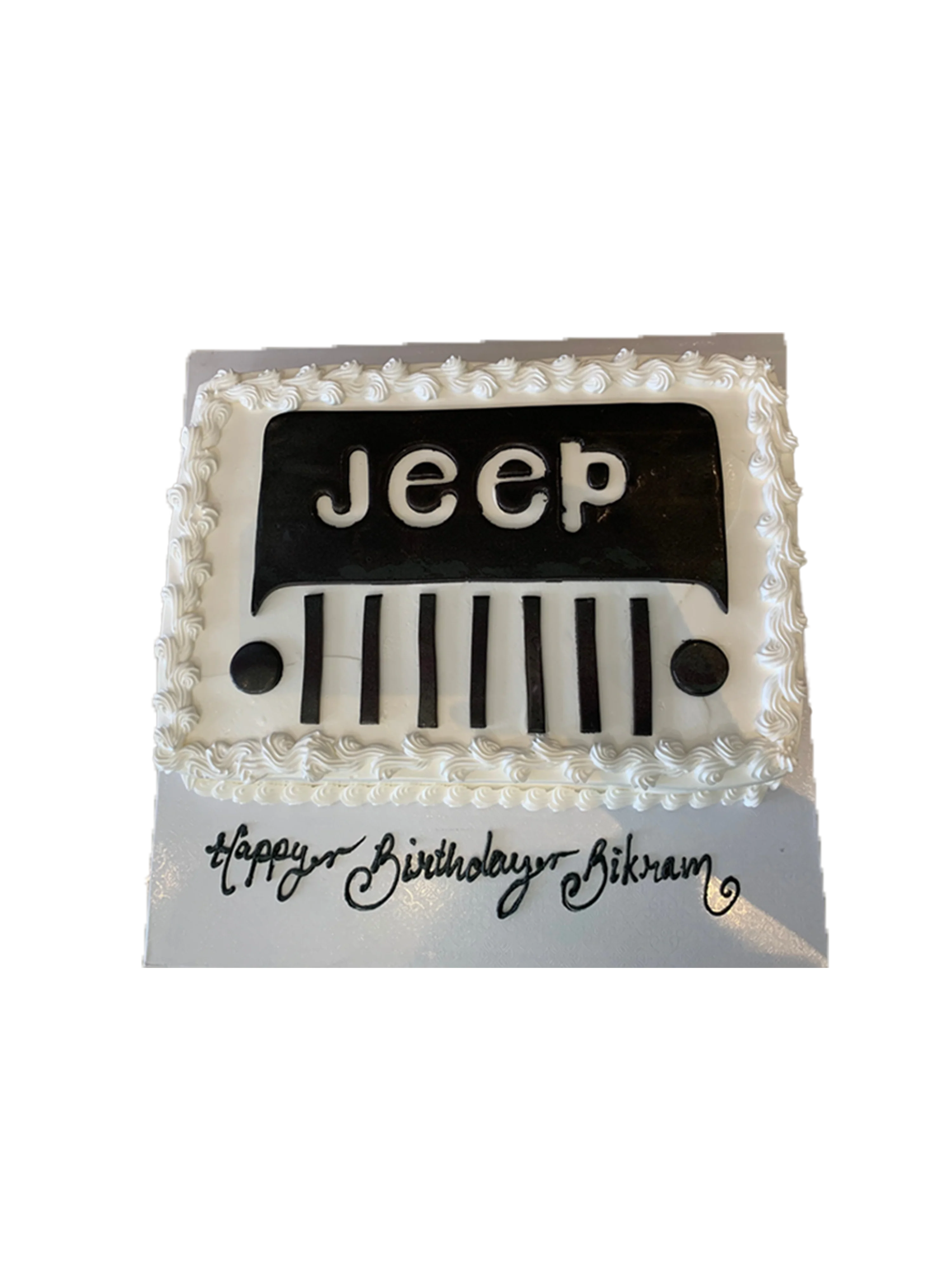 Jeep Cream Cake