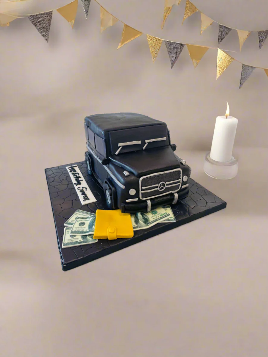 Jeep Fondant Molded Cake - Image 2