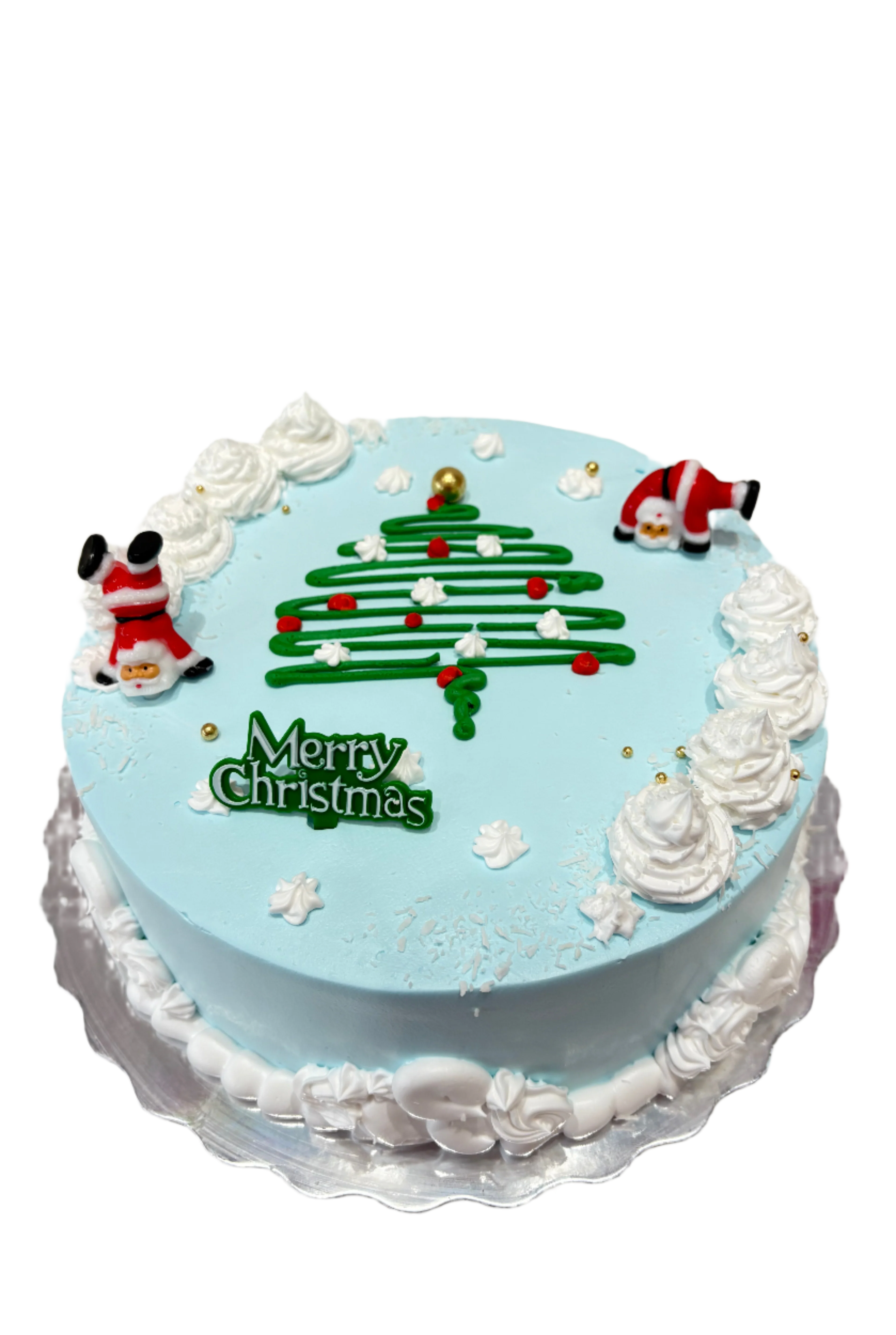 Jenny Blue Christmas Cake