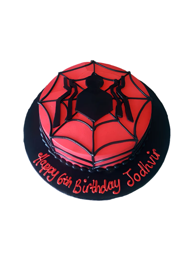 Jodhvir Spiderman Cake