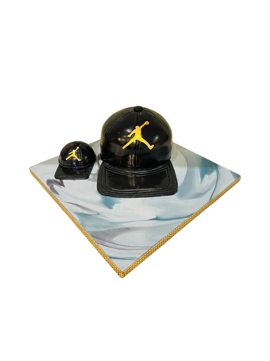Jordan Cap Fondant Cake