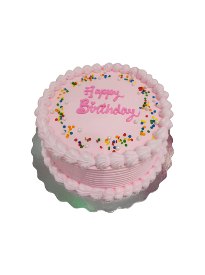 Julia Pink Birthday Cake